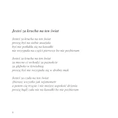 Magdalena Szpunar: Mieszkają we mnie słowa