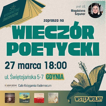 Magdalena Szpunar - Wieczór poetycki: Gdynia, 2025-03-27