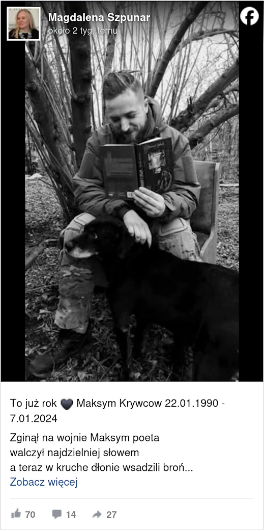 Magdalena Szpunar. Nikt nie mówił jak się pisze śmierć